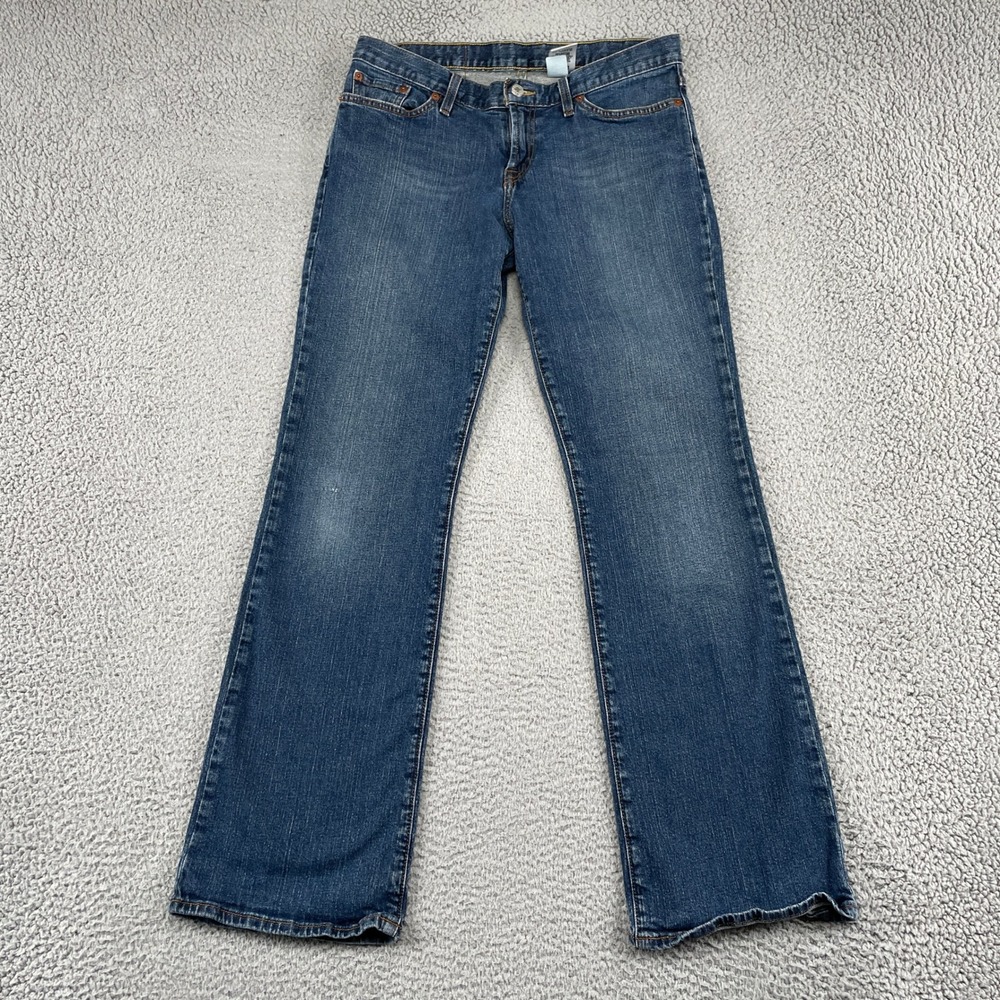 Lucky Brand Jeans Womens 10/30 Blue Soho Mid Rise Flare Regular Stretch 16906